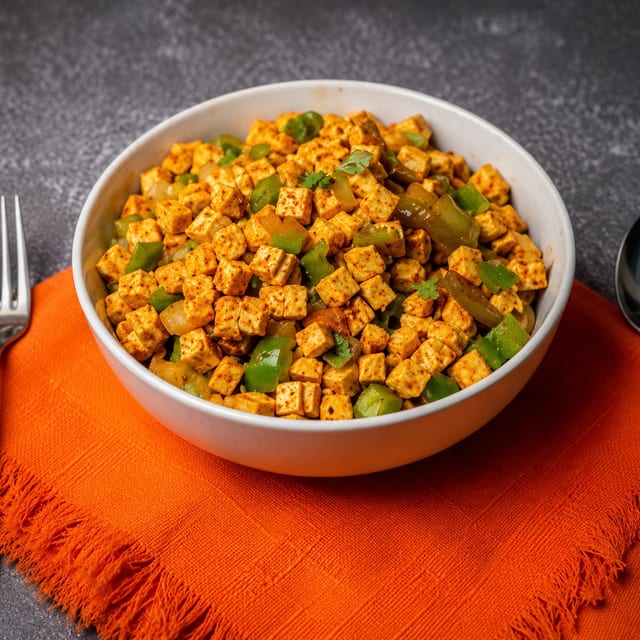 Paneer Tikka Salad.