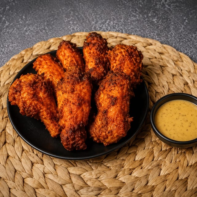 Tandoori Chicken Tikka Wings.
