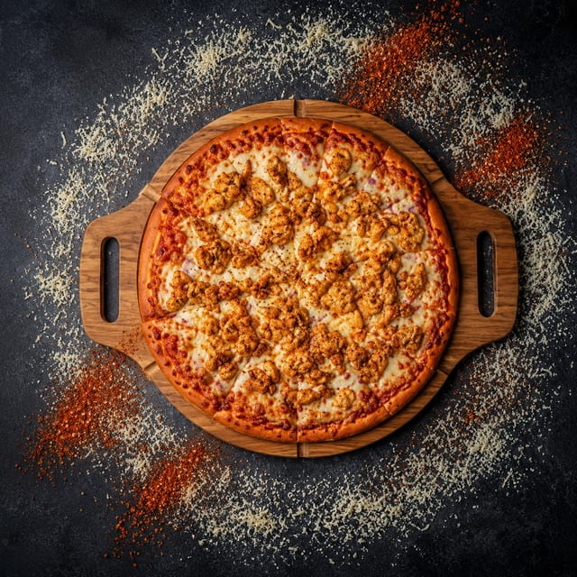 BBQ Chicken Flatbread.